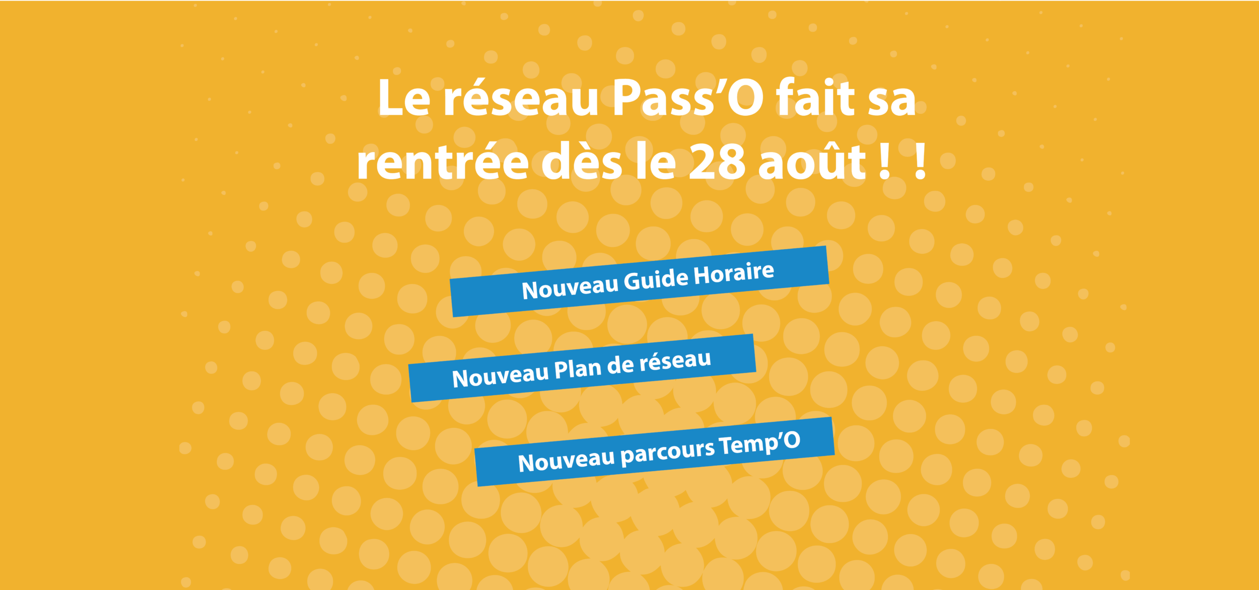 Le guide horaire est disponible !